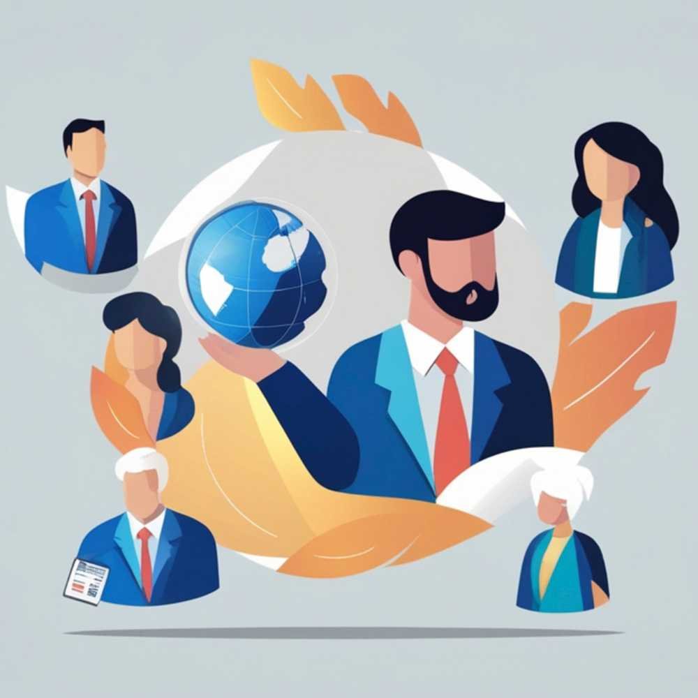 Team coordinating international buyer requirements